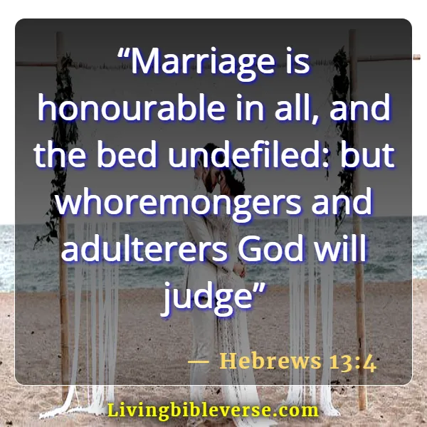 Bible Verses About True Love Between Man Woman (Hebrews 13:4)