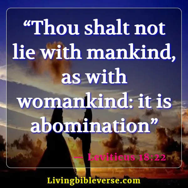 Bible Verses About True Love Between Man Woman (Leviticus 18:22)