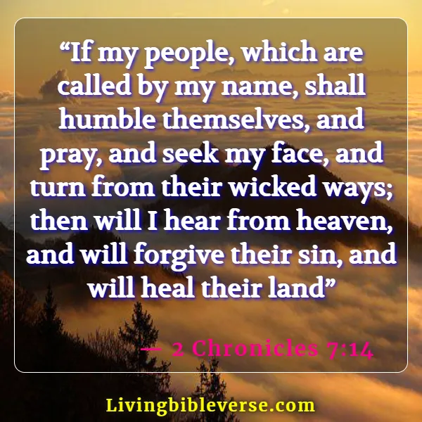 Bible Verse For Prayer For The Nation (2 Chronicles 7:14)