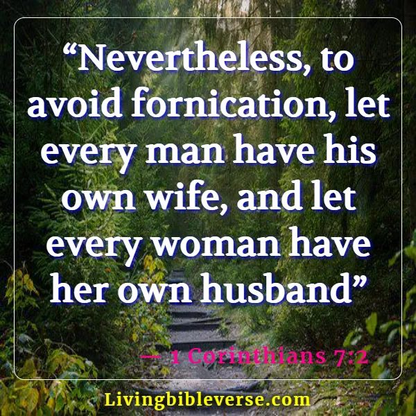 Bible Verses About Sleeping With Another Man's Wife (1 Corinthians 7:2)