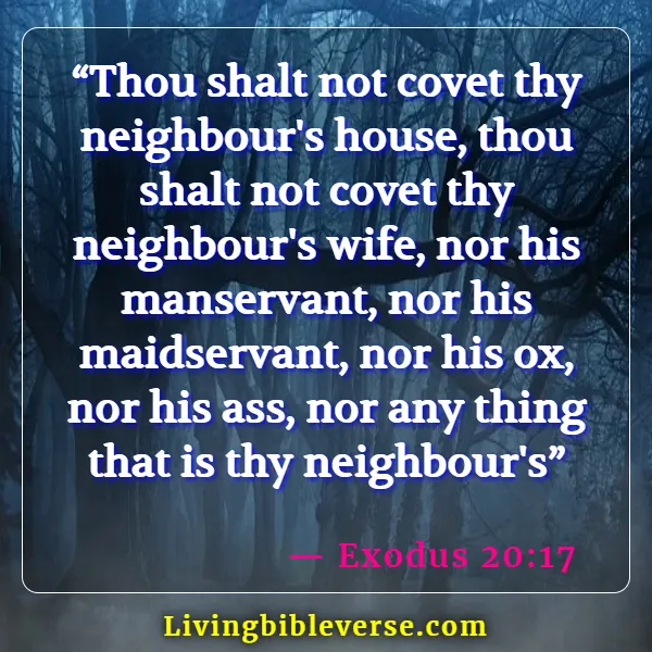 Bible Verses About Sleeping With Another Man's Wife (Exodus 20:17)