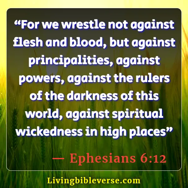 Bible Verses About Jesus Defeating Death (Ephesians 6:12)