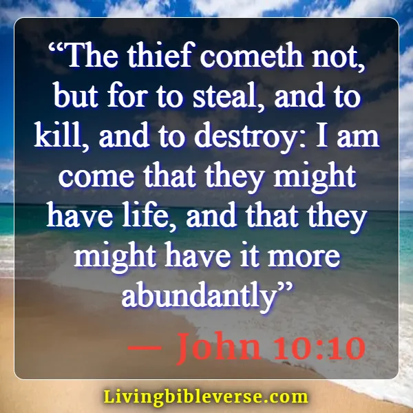 Bible Verses About Living Life More Abundantly (John 10:10)