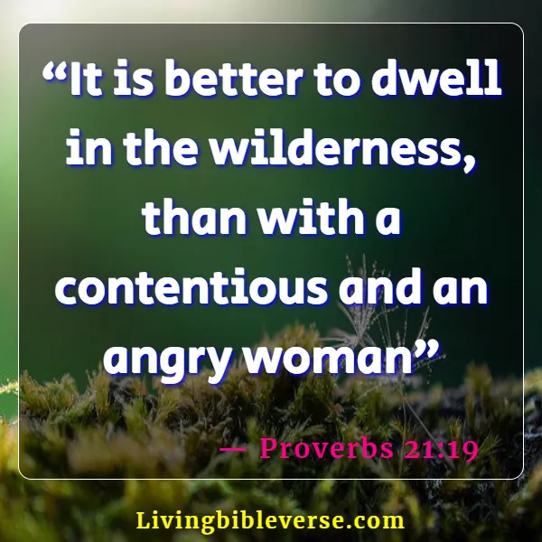 Favorite Bible Verses For Women (Proverbs 21:19)