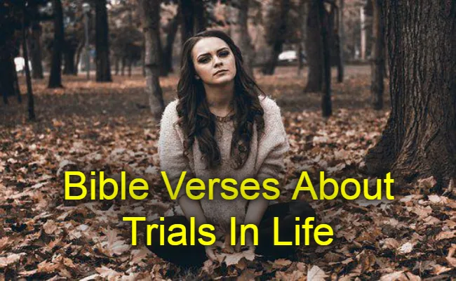 Bible Verses About Trials In Life