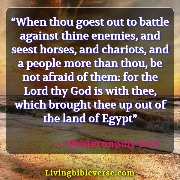 Bible Verses About Youth-Serving God (Deuteronomy 20:1)