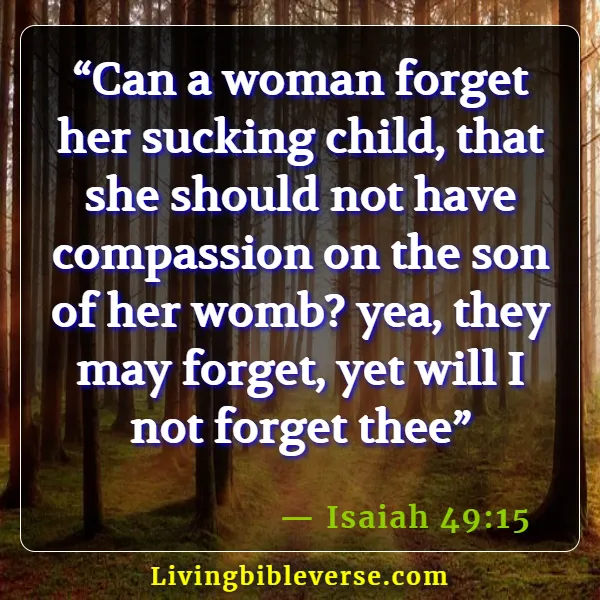 Bible Verses For Pregnant Women (Isaiah 49:15)