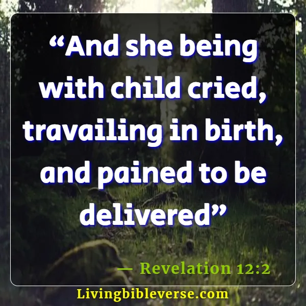 Bible Verses For Pregnant Women (Revelation 12:2)