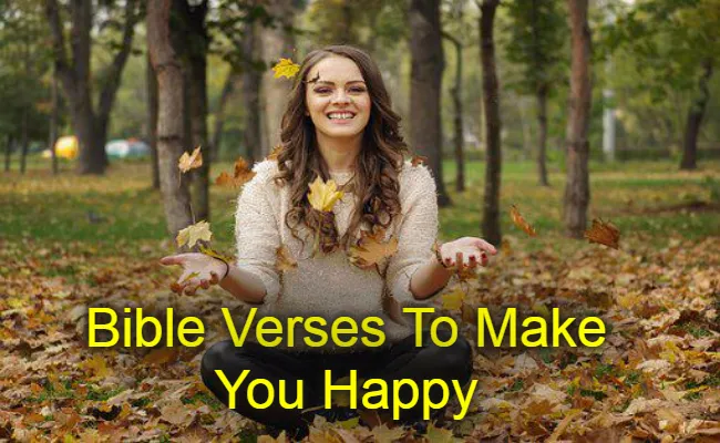 Bible Verses To Make You Happy