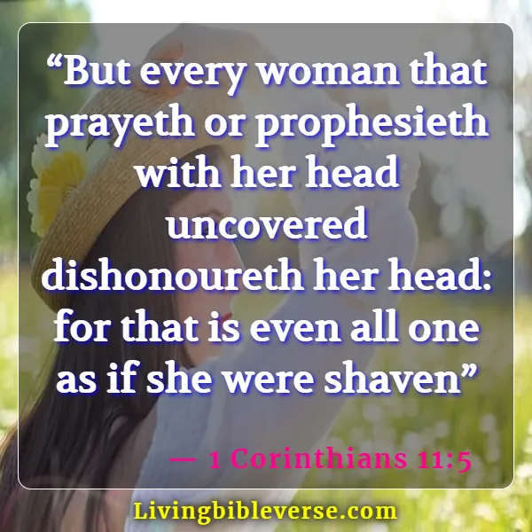Favorite Bible Verses For Women (1 Corinthians 11:5)