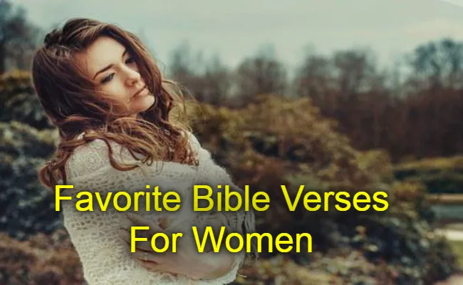 Favorite Bible Verses For Women