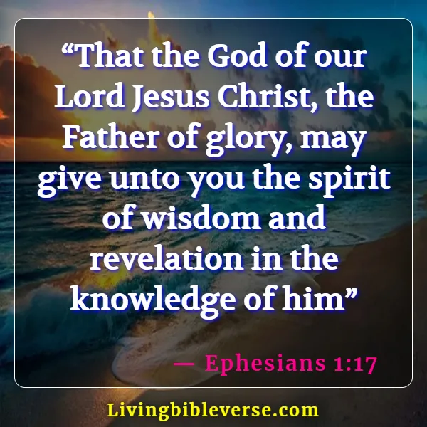 Scriptures On Knowing God Intimately (Ephesians 1:17)