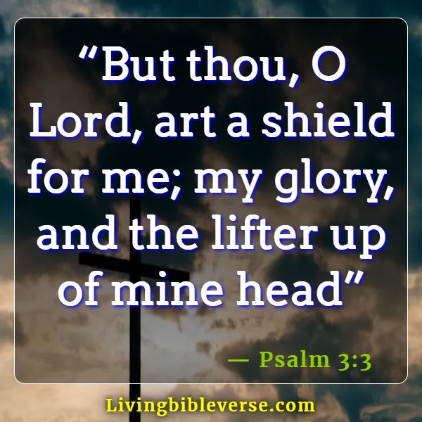 Bible Verses On Depending On God (Psalm 3:3)