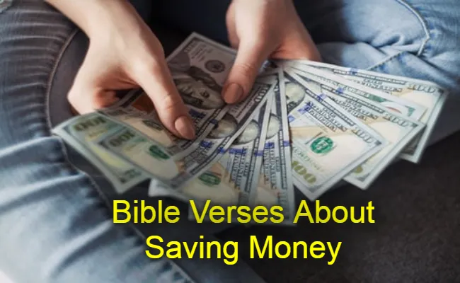 Bible Verses About Saving Money