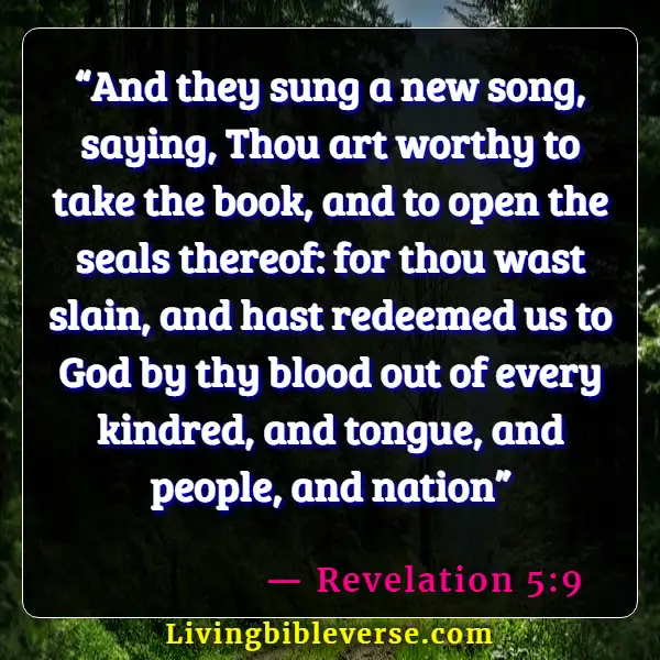Scriptures On Victory Through The Blood Of Jesus (Revelation 5:9)
