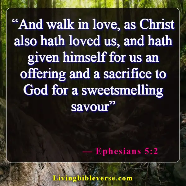 Bible Verses About Loving Those Who Do You Wrong (Ephesians 5:2)