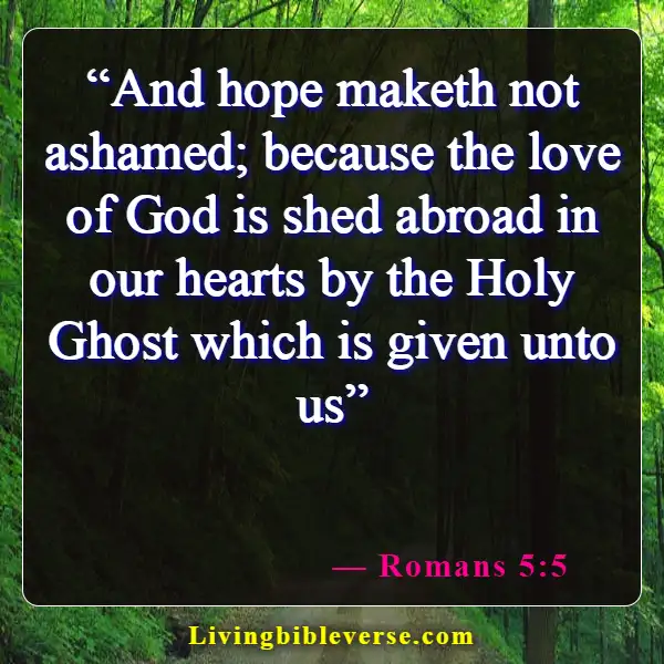 Bible Verse About Changing A Heart Of Stone (Romans 5:5)