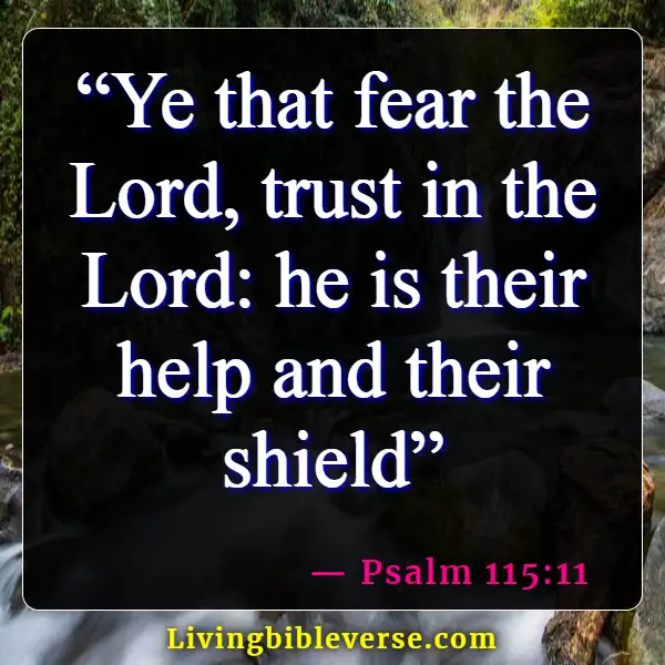 Bible Verses About Victory Over Fear (Psalm 115:11)