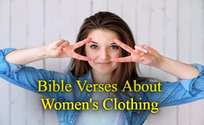 Bible Verses About Women's Clothing