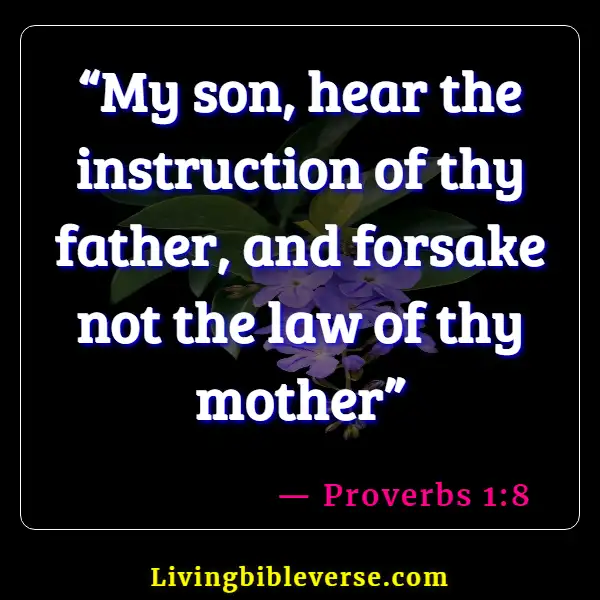 Bible Verses About Adoption Into The Family Of God (Proverbs 1:8)