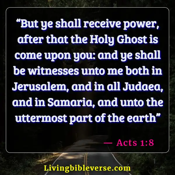 Bible Verse About Saving Lost Souls (Acts 1:8)