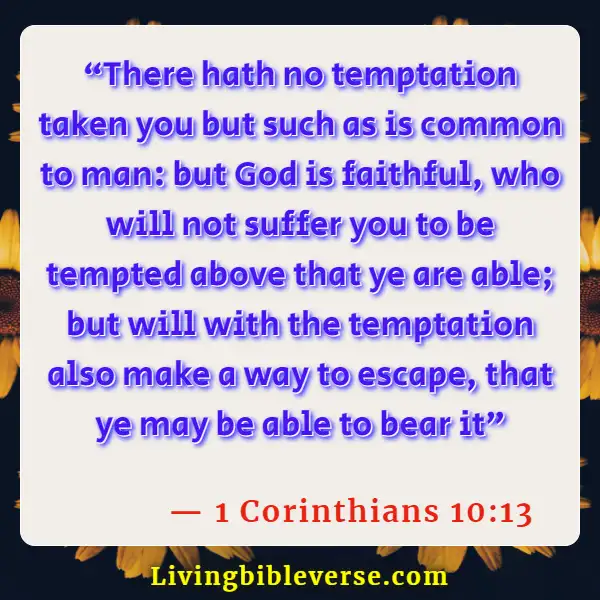 Bible Verses About Spiritual Paralysis (1 Corinthians 10:13)