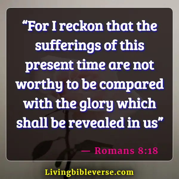 Bible Verse About Trials And Suffering (Romans 8:18)
