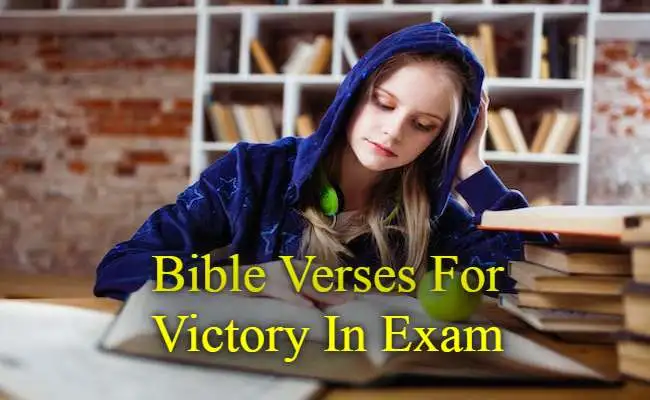 Bible Verses For Victory In Exam