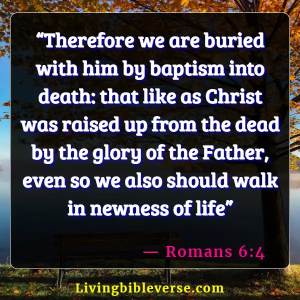 Bible Verses About Jesus Defeating Death (Romans 6:4)