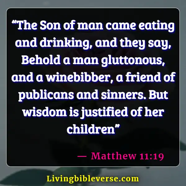 Bible Verses About Solomon's Wisdom (Matthew 11:19)