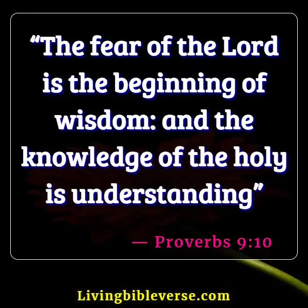 Bible Verses About Solomon's Wisdom (Proverbs 9:10)