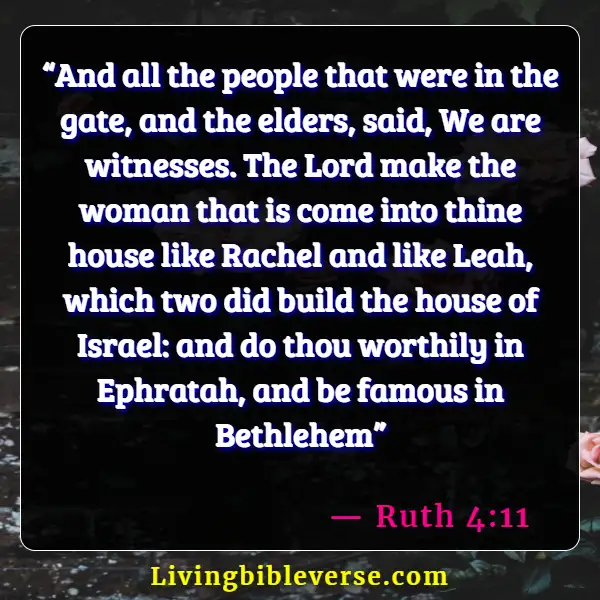 Bible Verses About Bethlehem (Ruth 4:11)