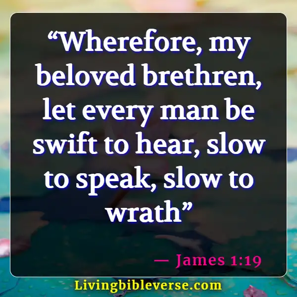 Bible Verse About Walking Away From An Argument (James 1:19)