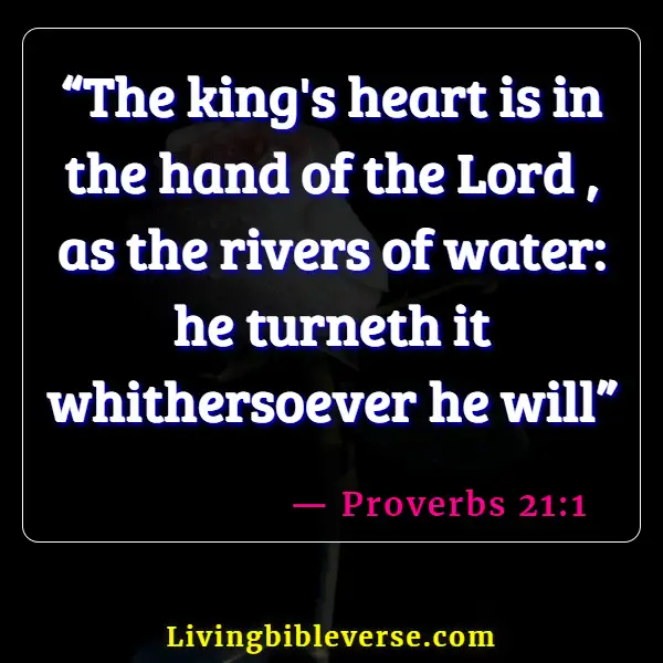 Bible Verse For Prayer For The Nation (Proverbs 21:1)