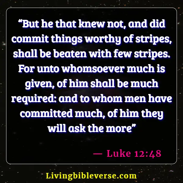 Bible Verses About Leadership Qualities (Luke 12:48)