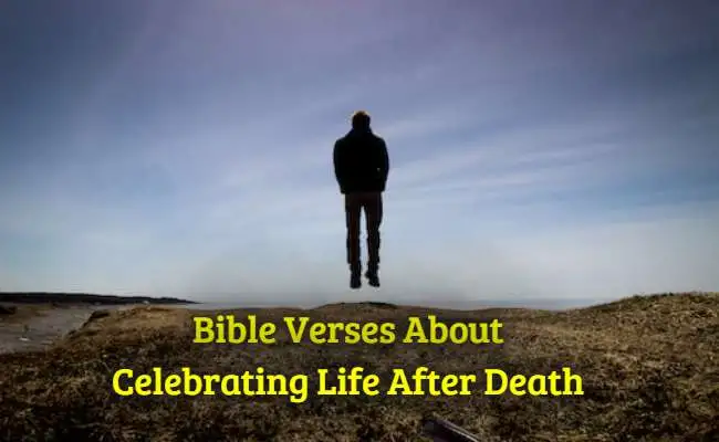 Bible Verses About Celebrating Life After Death