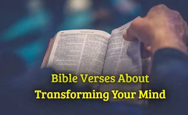 50bible Verses About Transforming Your Mind Kjv 