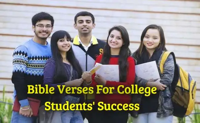 Bible Verses For College Students Success