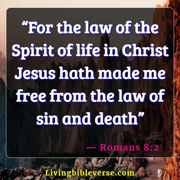 Bible Verses About Physical Pain And Healing (Romans 8:2)