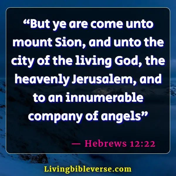 Bible Verses Angels Jealous Of Humans (Hebrews 12:22)