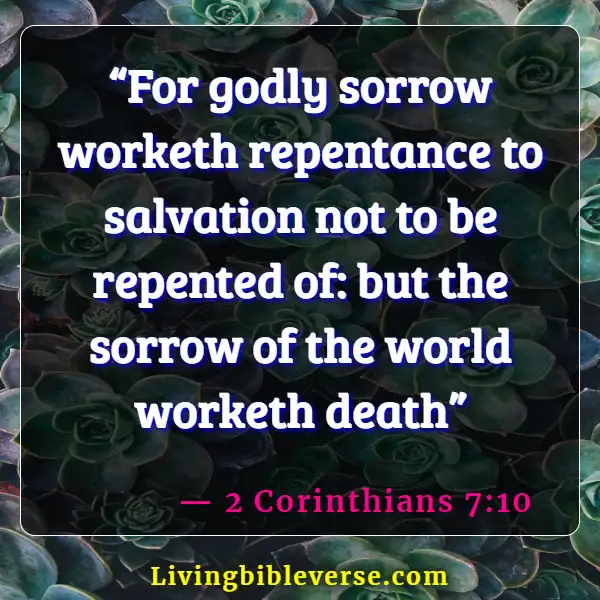 Bible Verses About Gods Plan Of Salvation (2 Corinthians 7:10)