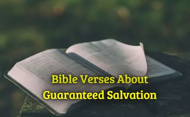 Bible Verses About Guaranteed Salvation