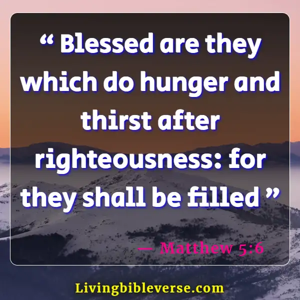 Bible Verse Food For The Soul (Matthew 5:6)