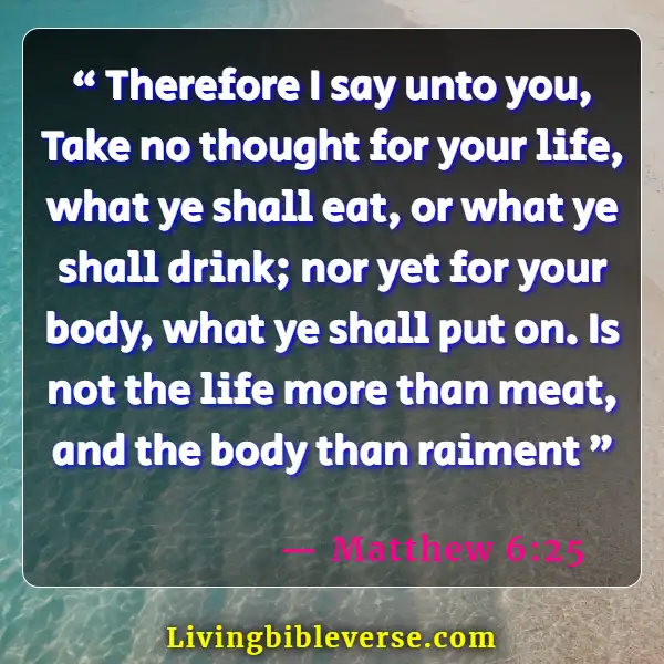 Bible Verse Food For The Soul (Matthew 6:25)