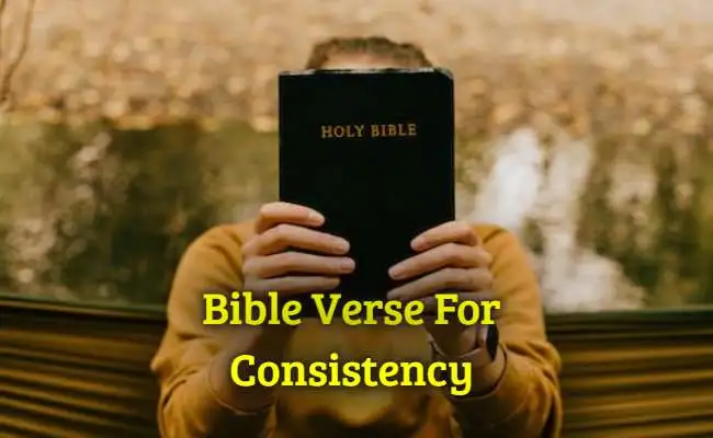65+Bible Verse For Consistency - KJV