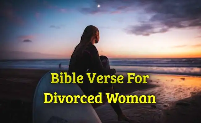 Bible Verse For Divorced Woman