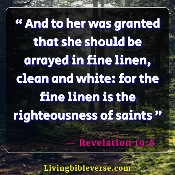 Bible Verse For Mother of The Bride (Revelation 19:8)