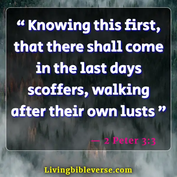 Bible Verses About Mocking Others (2 Peter 3:3)