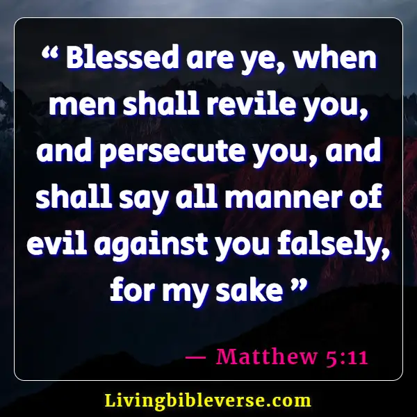 Bible Verses About Mocking Others (Matthew 5:11)