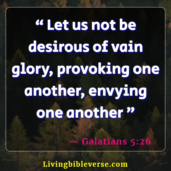 Bible Verse About Parts Of The Body Working Together (Galatians 5:26)